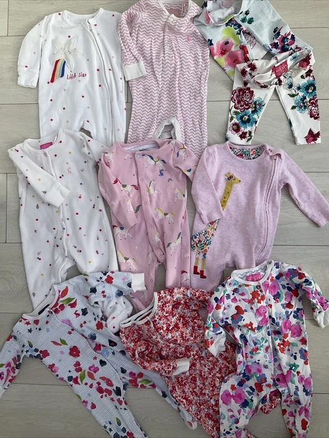 Pacchetto vestiti grande Joule bambina 0-3 mesi 3-6 mesi