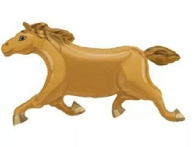 CAVALLO HORSE PALLONE BALLOON GLOBO FOIL MAYLAR SUPER SHAPE cm.104 41" elio,aria