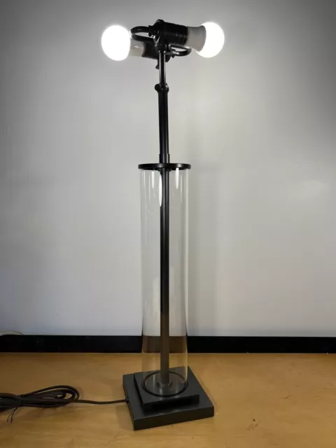 Restoration Hardware RH French Column Glass Table Lamp - Missing shade hardware