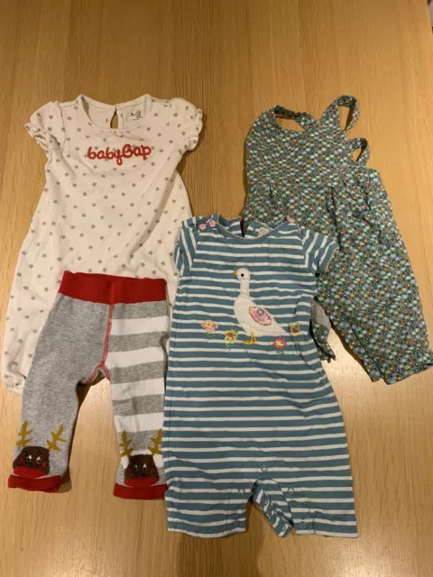baby girl 6-9 months bundle 4 Items Blade & Rose Gap Next JoJo Maman Bebe 6-12