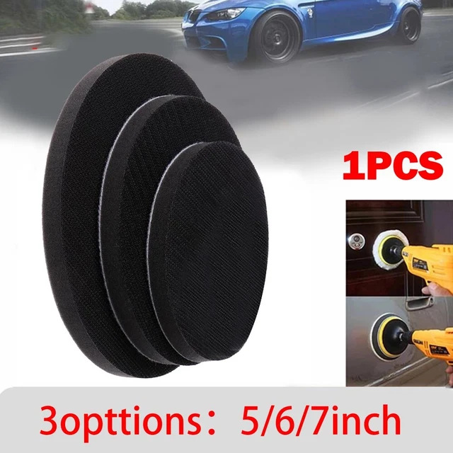 1*Soft Sponge Interface Pad For Sanding Pads Hook And Loop For Power Tools New