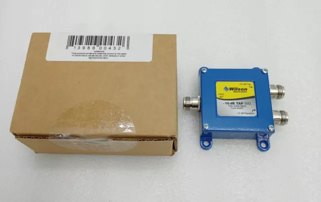 Wilson 859907 -10dB/-0.5dB Tap for 700-2500Mhz, 50ohm (EXPEDITED SHIPPPING)