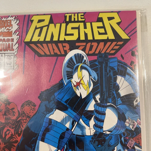 The Punisher: War Zone Annual #1, Vol. 1 (1992-1995) Marvel Comics, High Grade 3