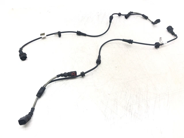 2017-2019 Porsche Cayman Rh Lh Front Brake Wire Harness Set 99160913700 Oem