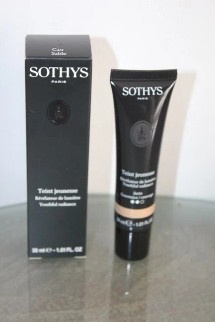 Fond De Teint SOTHYS Paris Detox Energie Sublimateur De Peau - Teint W30 Praline 30 Ml - Neuf