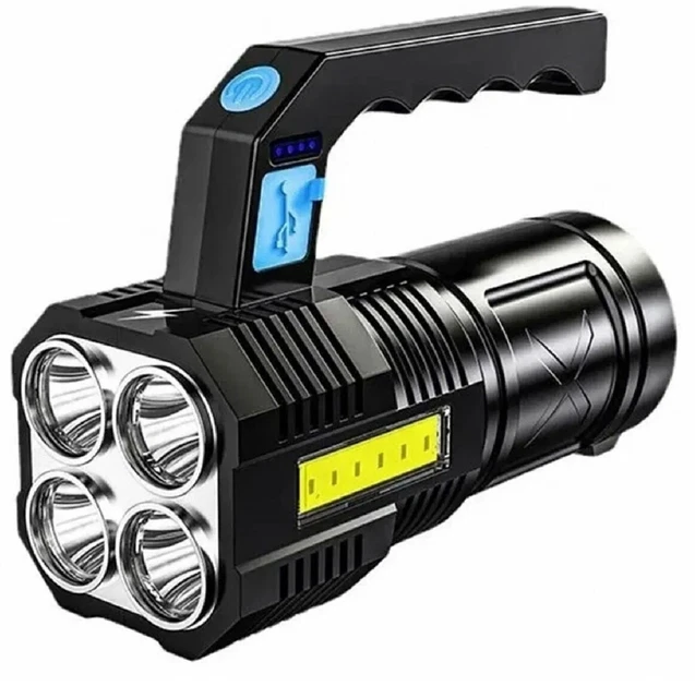 Lanterna Lepro Ricaricabile USB 1000 Lumen - Torcia LED 5 Modalità, Impermeabile IPX4 Per Campeggio Ed Emergenze - Foto 2