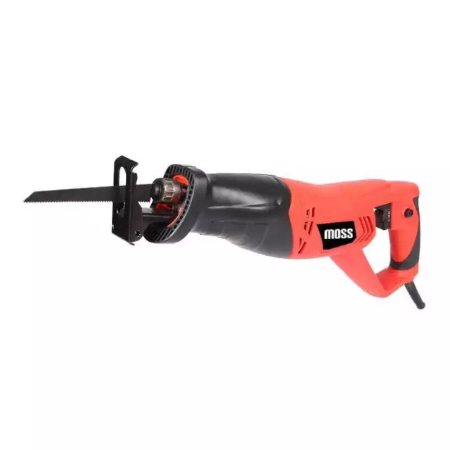 Moss 900W 230V Reciprocating Saw 2 Blades Wood Metal Cutting Recip 2