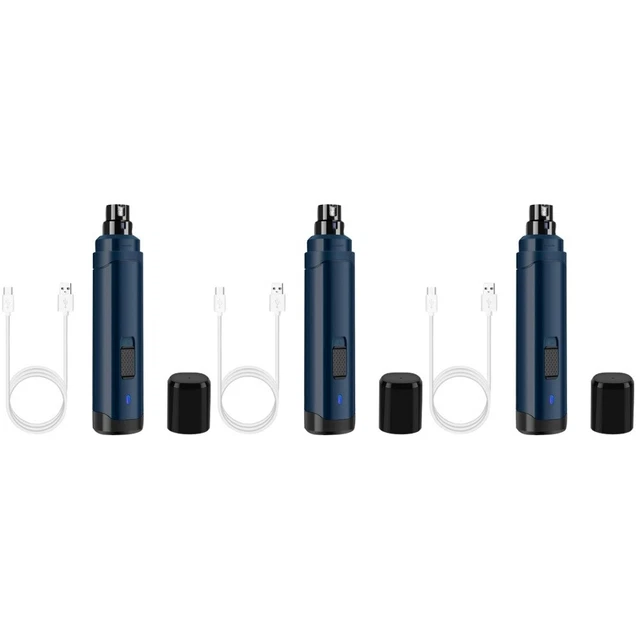 3 piezas Grinder Archivo eléctrico para perro Formador de uñas de los pies