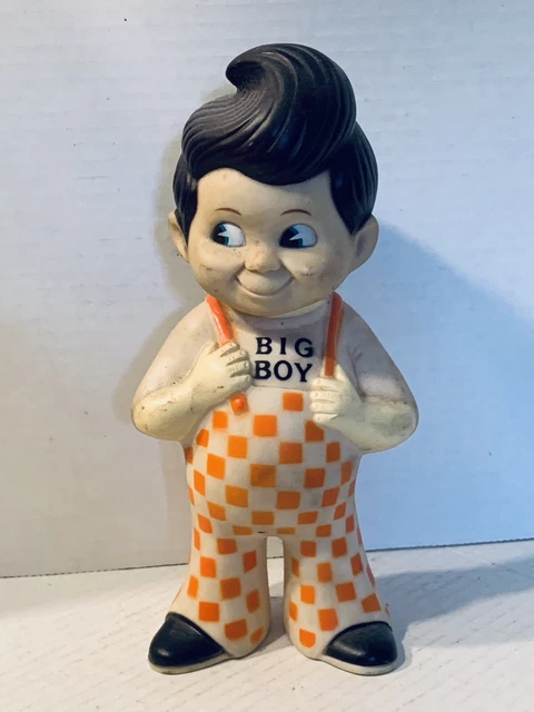 Bob's Big Boy Collectible  Advertising Coin Bank 9” 1973 (Box B)