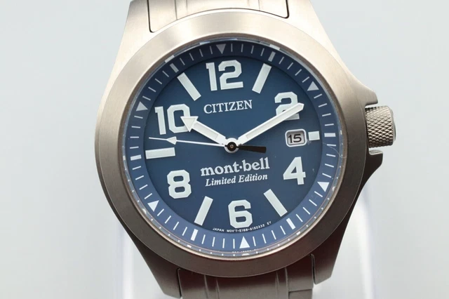 MINT CITIZEN PROMASTER Mont bell Limited Edition E168 S113474 GN 4W UL JAPAN 307.59 PicClick UK