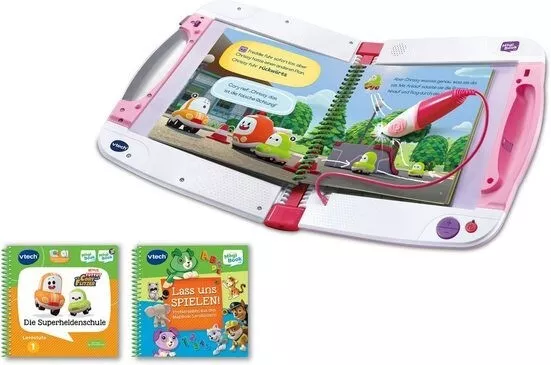 VTech Kindercomputer MagiBook v2 mit 2 Lernbüchern