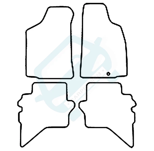 FITS FORD RANGER MK1/MK2? 1999 2006 Tailored Car Mats £15.49