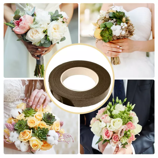 6pcs Wedding Bouquet Floristry Supplies Floral Tapes Flexible Protect DIY Craft