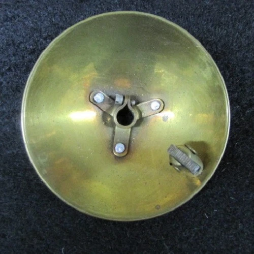 Antique Vintage Justrite Coal Miners Mining Carbide Lamp Reflector New Old Stock