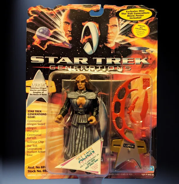 Star Trek Generations Action Figure - Lursa Klingon