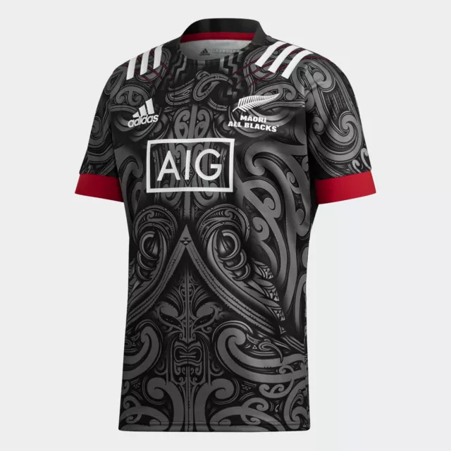 RUGBY NEW ZEALAND Maori All Blacks 2023 Performance jersey shirt top ...