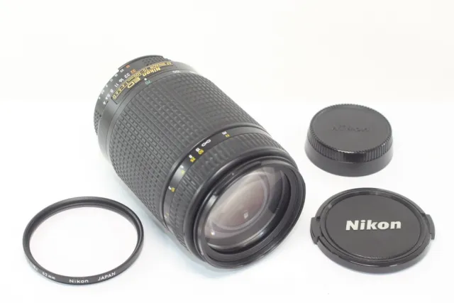 Excellent Nikon AF Zoom Nikkor ED 70-300mm F4-5.6 D Lens Made In Japan