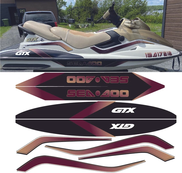 Refresh Your Ride! SEADOO GTX LIMITED 2006 Graphics / Decal / Sticker Kit (Made In USA)