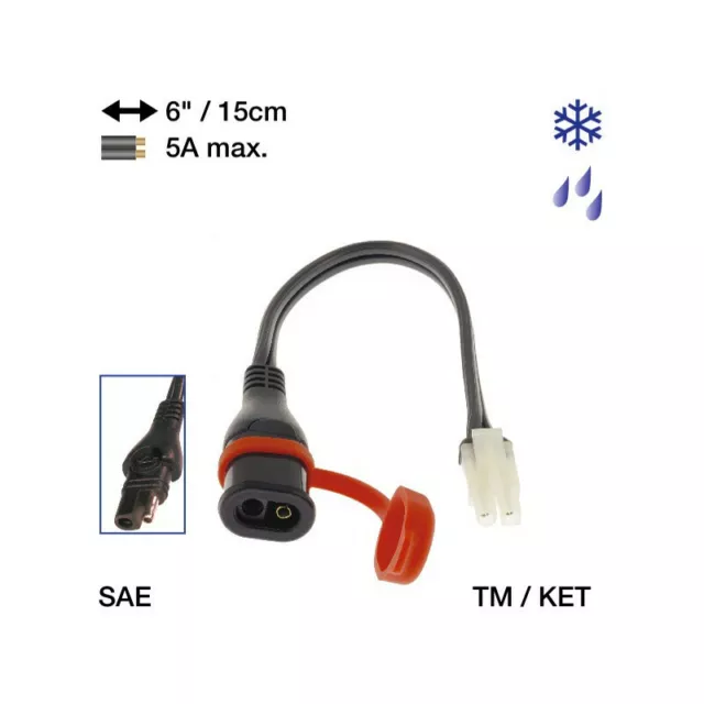 Accessoire Adaptateur Sae Tecmate Optimate O7 Sae77