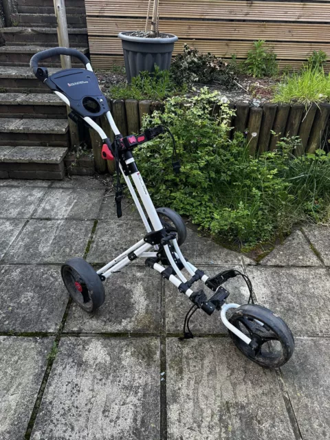 icart uno golf trolley White, Red And Black