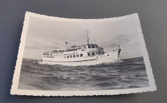 AK Schiff MS " Seebad Heringsdorf " Weiße Flotte Sitz Stralsund- Bord Verkauf