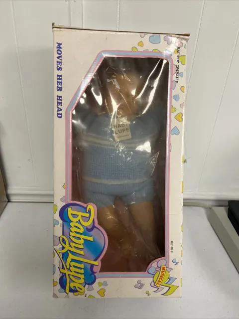 Baby Lupe Musical Doll 1989 Dolly Dolls & Toys Factory Still In Original Package
