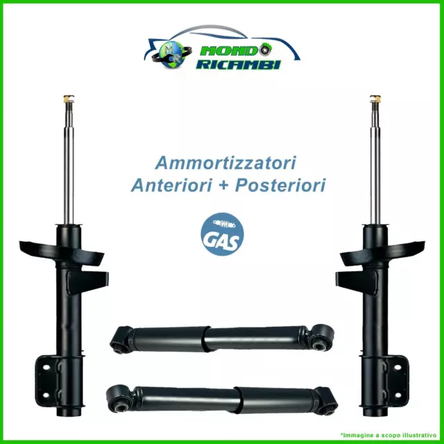 Kit 4 Ammortizzatori Anteriori + Posteriori Per Mercedes Classe B - W245 - 20...