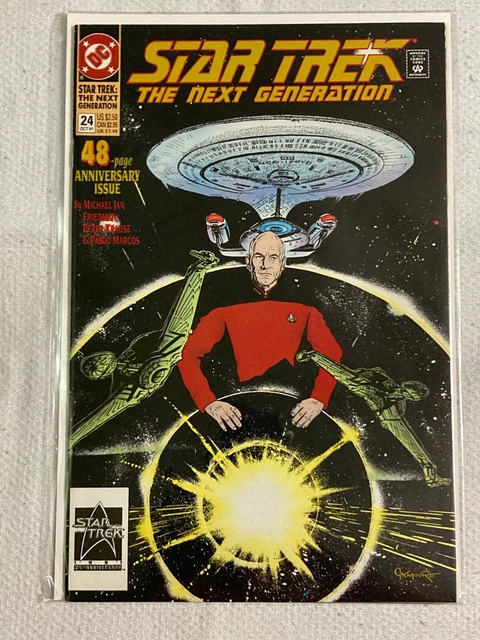 Star Trek: The Next Generation #24 1991 VF+/NM DC Comics