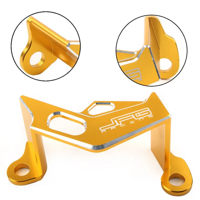 CNC Rear Brake Caliper Guard Protector Cover For RMZ250 RMZ450 RMX450 Gold