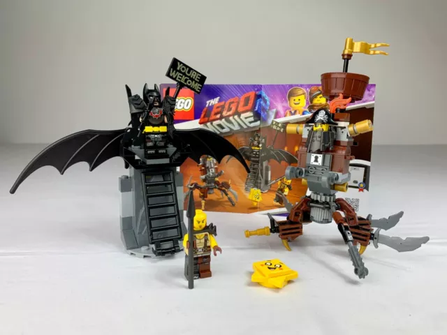 LEGO THE MOVIE 2 - 70836 BATTLE-READY BATMAN AND METALBEARD - 100% Complet