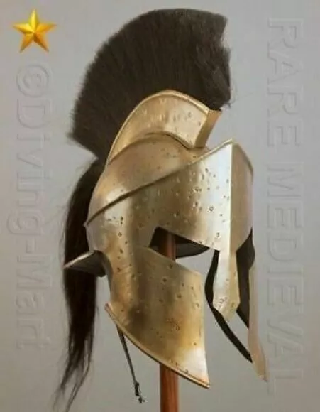 Mittelalterlicher 300 SPARTAN-Helm, griechische Rüstung, antikes...