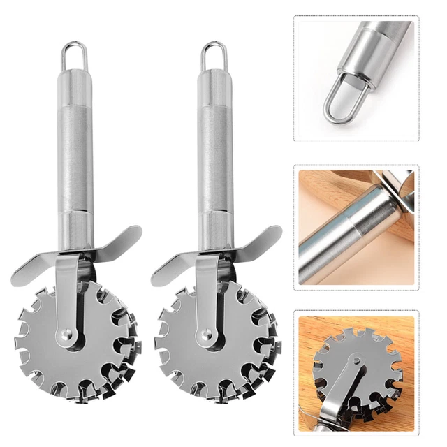 2 PCS MEAT Tenderizer Roller Fivewheel Loosener Tenderizing Gadget £11