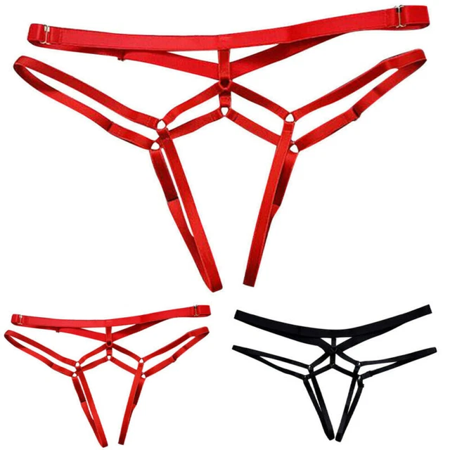 Women Sexy Thongs String Panties Open Crotch Crotchless Underwear G Strings £3 47 Picclick Uk