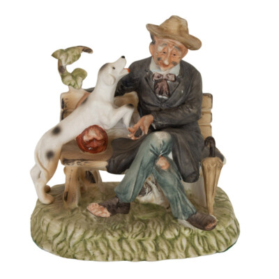 capodimonte tramp with dog