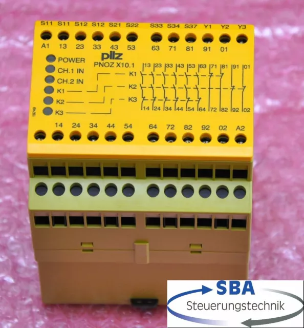 Pilz PNOZ X10.1 Not- Aus-Schaltgerät  Typ: 774749