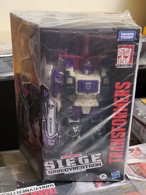 TRANSFORMERS GENERATIONS SIEGE War For Cybertron Trilogy Apeface New ...