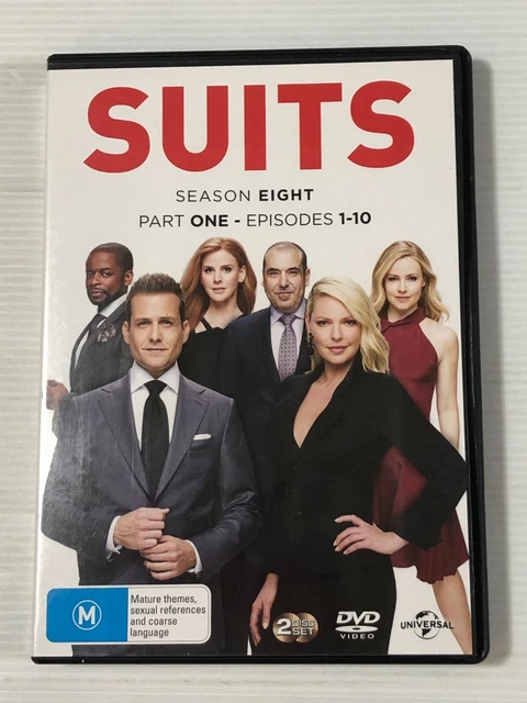 SUITS SEASON Part (DVD 2018 Region 4) for goosescomicandkits