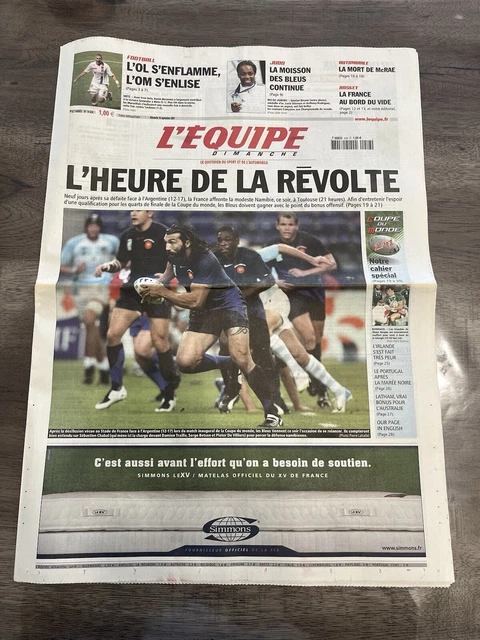 Coupe du monde 2003 : la préparation du XV de France | RUCK n'MAUL