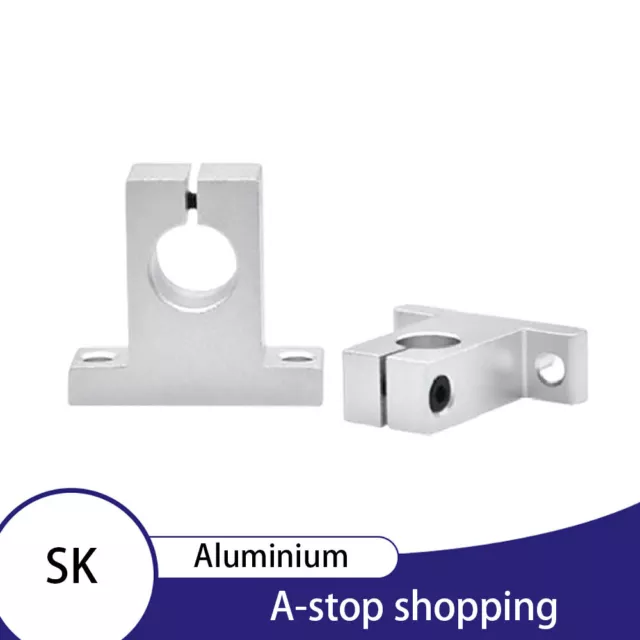 SK8 - SK60 staffa di supporto albero ferroviario lineare asse ottico verticale dimensioni 8 mm-60 mm