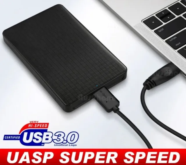 320GB USB 3.0 External Hard Drive Portable Slim High Speed HDD ☆FREE DELIVERY☆