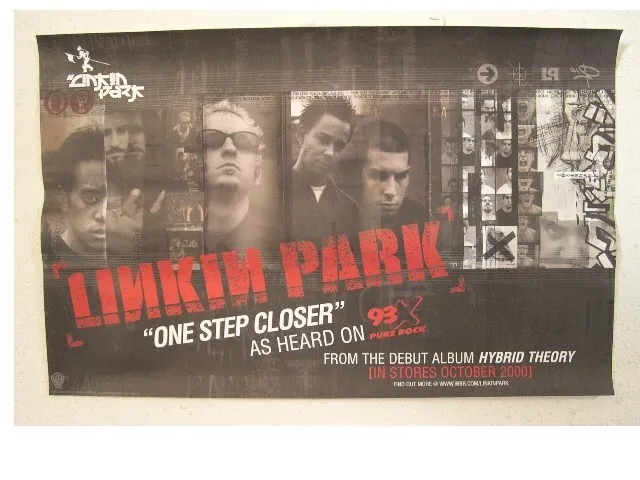 Linkin Park Poster Band Shot Hybrid Theory Promo