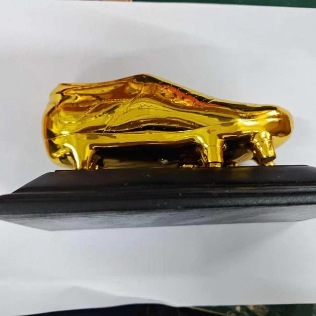 Trophée Football / Statuette Gardien De But - Bronze, époque 20ème, France