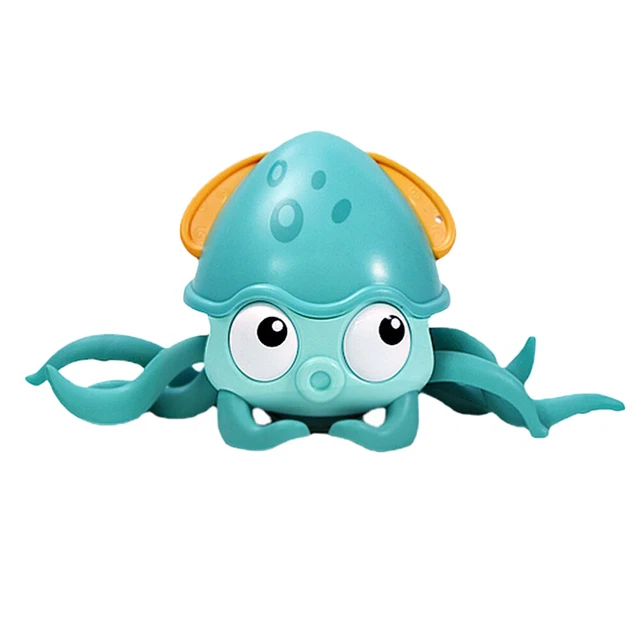 BABY PULL OCTOPUS Crawling Color Recognition Toy Handtoeye