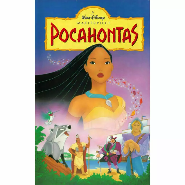 Pocahontas VHS Walt Disney Masterpiece Collection New Sealed VHS clam shell