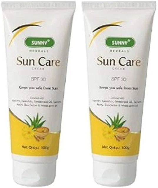 BAKSONS Sun Care Cream Spf 30 For All Skin Types 100g Each Set Of 2
