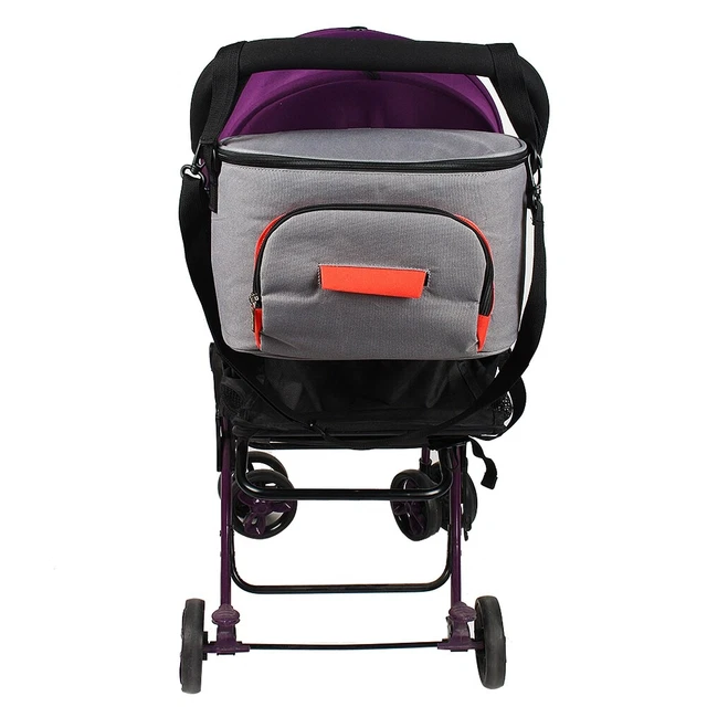 Baby Stroller Waterproof Hanging Bag Storage Bag Diaper Bottle Cu Us