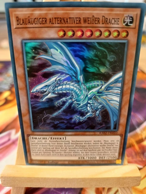 Blauäugiger Alternativer Weißer Drache - YuGiOh Ultra Rare 1. Auflage