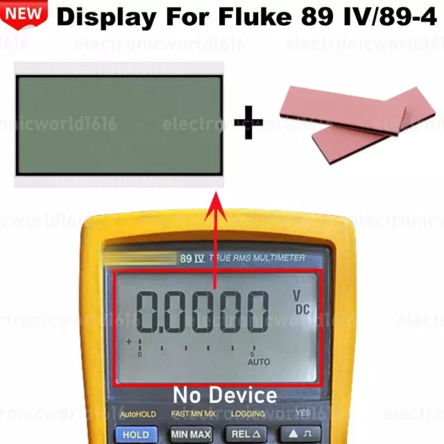 Per Fluke 89IV/89-4 TRMS parti schermo display LCD multimetro digitale portatile