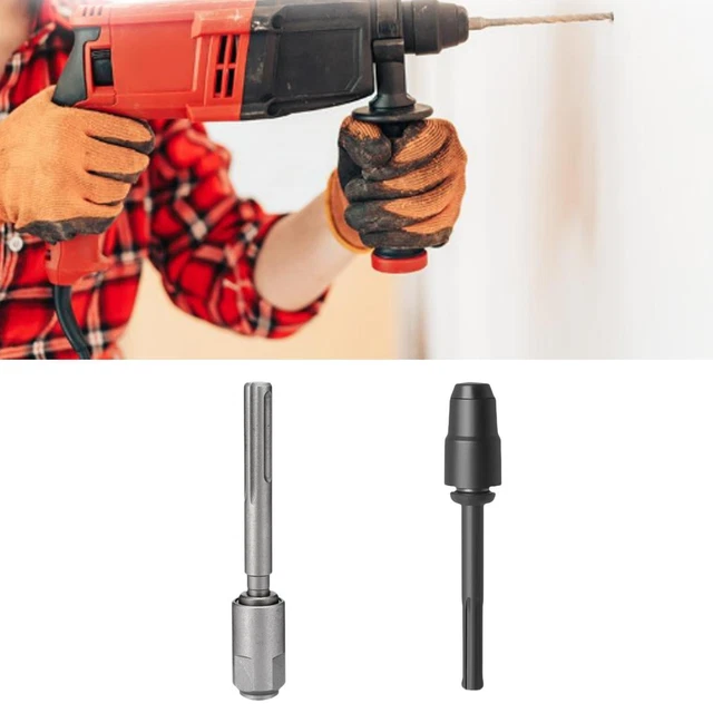 Mandrin De Perçage Sans Clé 2-13 Mm 1/2"-20UNF + Adaptateur – Pour Conversion Perceuse Visseuse En Perceuse à Percussion