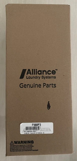 F980P3 —Kit Control Assy - Alliance | Replaces Part F8108001, F8108001P.